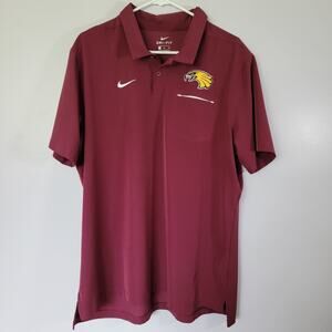 Philadelphia Eagles Golf Polo Nike Shirt Mens XL Performance Dri-Fit NFL Sports